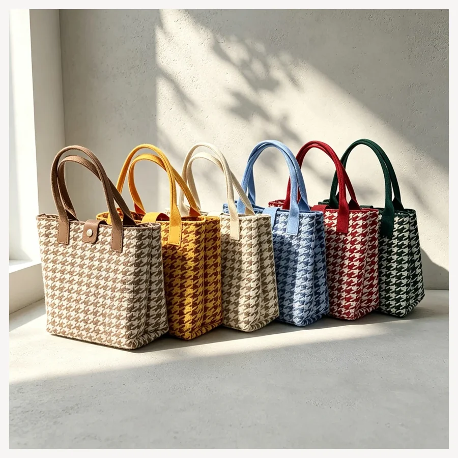 Structured mini handbag collection