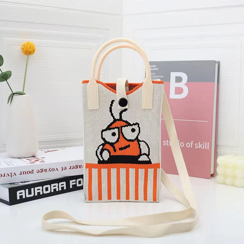 Tab-Closure Phone Totes — Graphic