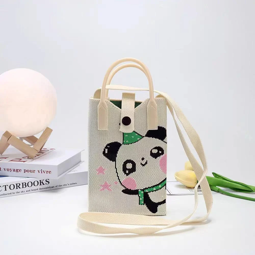 Tab-Closure Phone Totes — Bear
