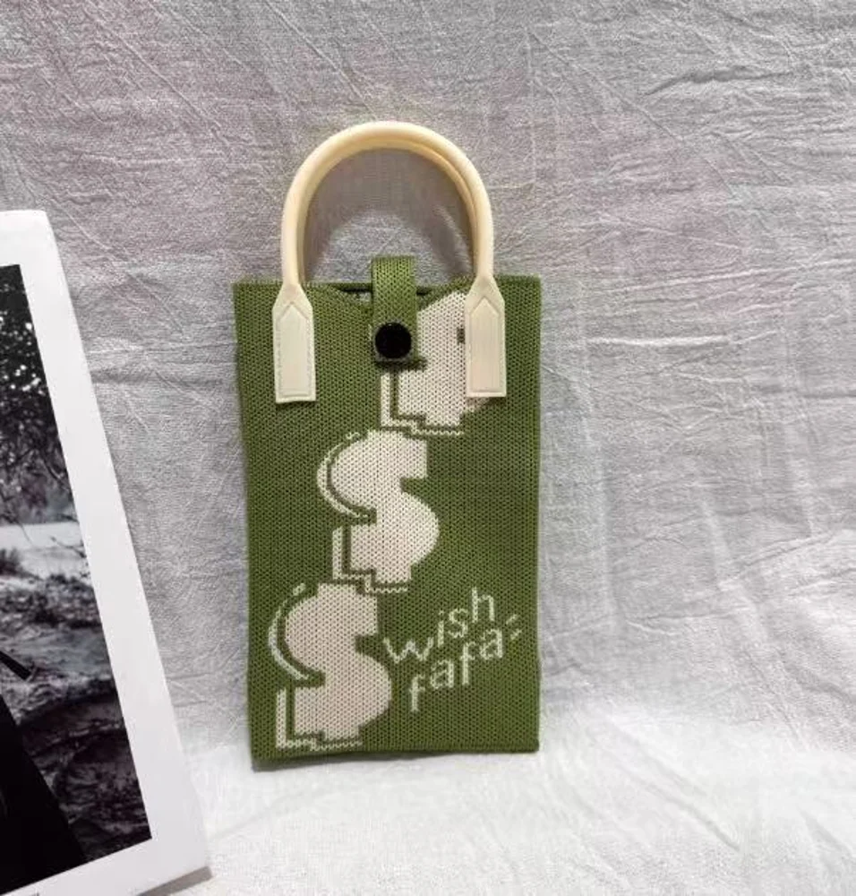 Tab-Closure Phone Totes — Graphic