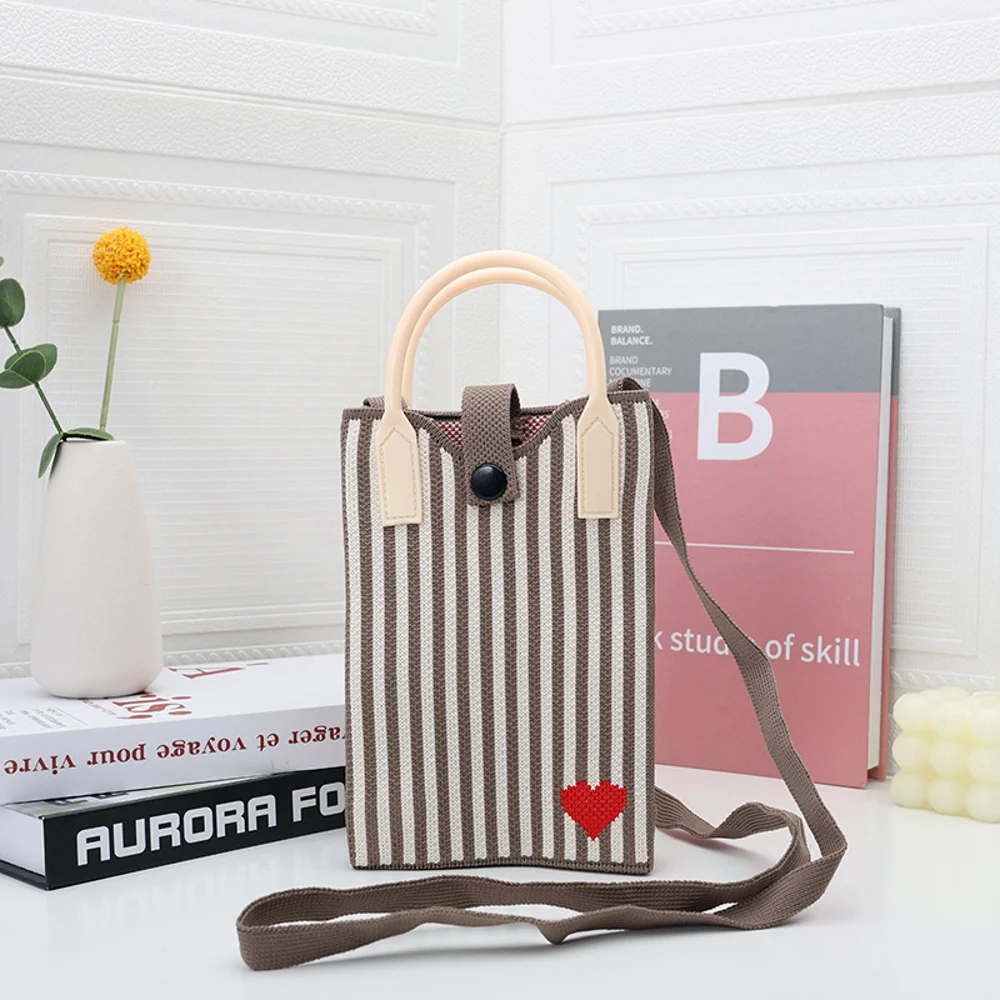 Tab-Closure Phone Totes