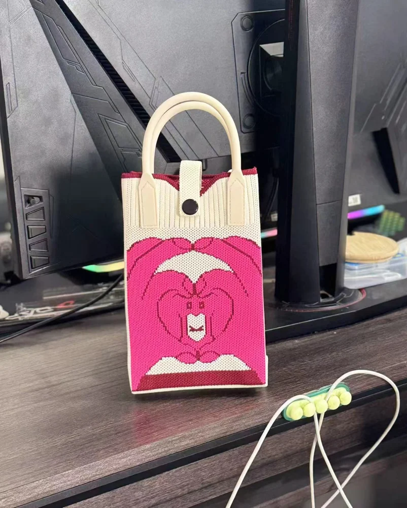 Tab-Closure Phone Totes — Graphic