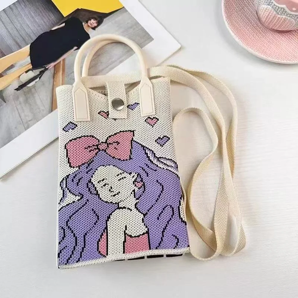 Tab-Closure Phone Totes — Butterfly