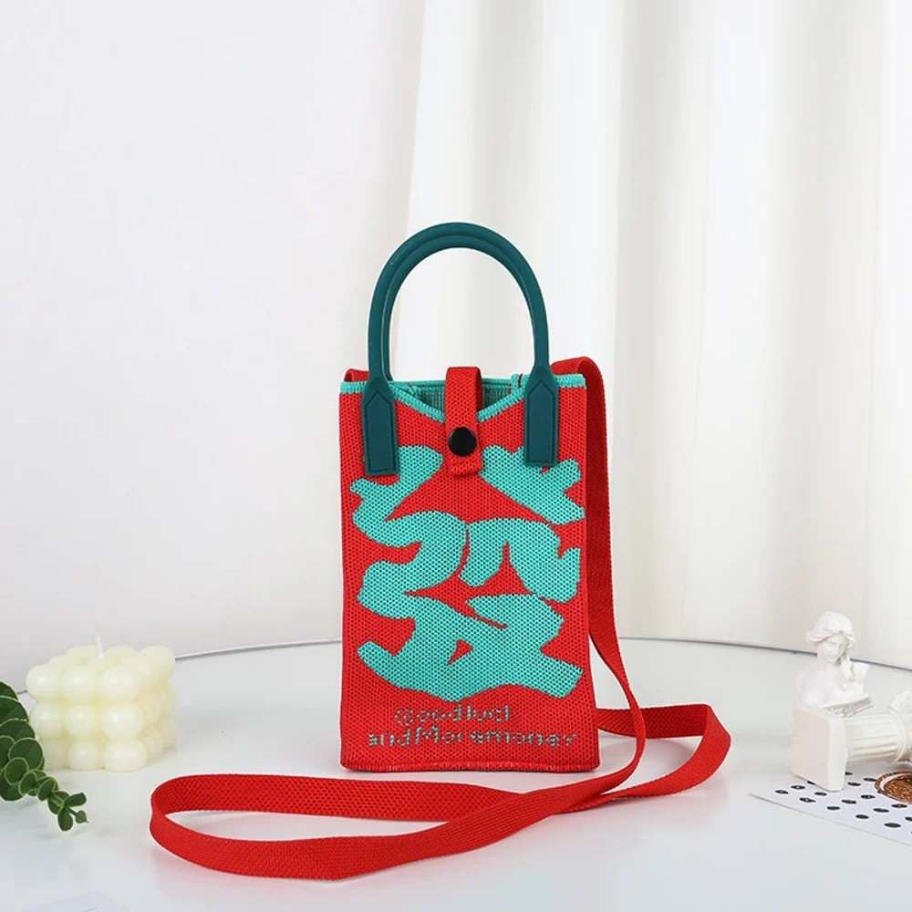 Tab-Closure Phone Totes — Graphic