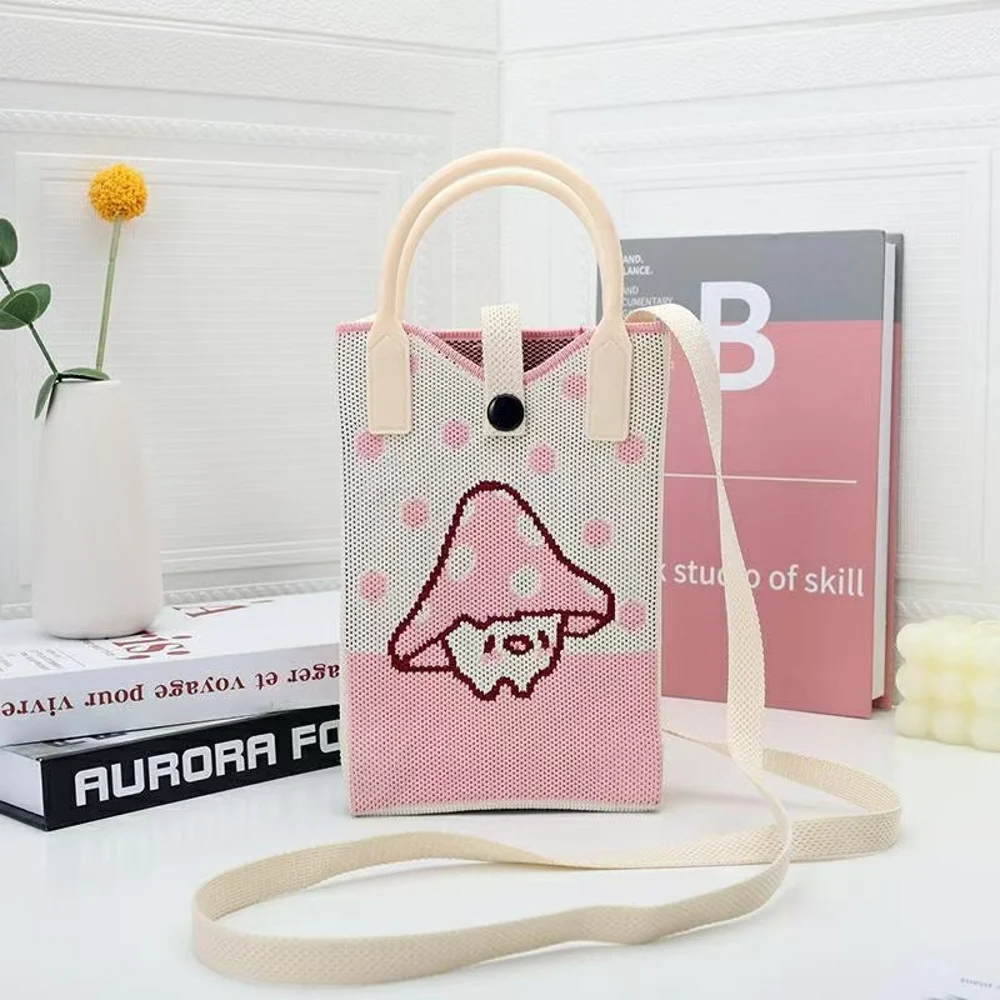 Tab-Closure Phone Totes — Graphic